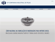 Tablet Screenshot of cip-gears.com.br